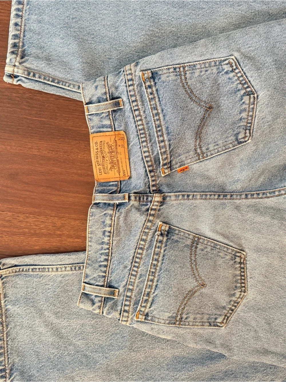 Vintage Orange Tag 550 Levi’s